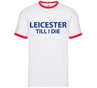 Leicester Fino Alla Morte - Ringer Uomo - FC City Vardy Giocatore Calcio LCFC