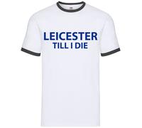 Leicester Fino Alla Morte - Ringer Uomo - FC City Vardy Giocatore Calcio LCFC