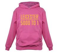 Leicester Odds 5000-1 - Bambini Felpa FC Volpi Calcio Premiership Lcfc Vardy