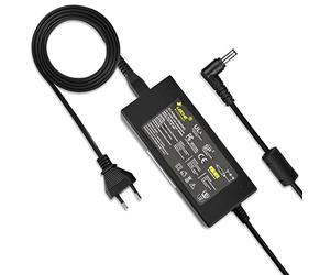 LEICKE Alimentatore Universale 5V 4A Caricabatterie 20W | Connettore 5,5 * 2,5 mm | Per vari dispositivi: stampante per etichette, stampante, scanner, fax, switch, router, CCTV, Luci LED, Blu Ray