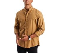 Leif Nelson Camicia da Uomo Maniche Lunga Slim Fit LN-3860