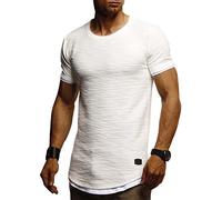 Leif Nelson Felpa con Cappuccio da Uomo Slim Fit Cotone Bianco Moderno Felpa Felpa Uomo Manica Lunga Maglia Nera con Cappuccio LN8155, Natur, L