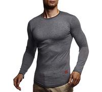 Leif Nelson Maglione da Uomo Girocollo Felpa LN-8394