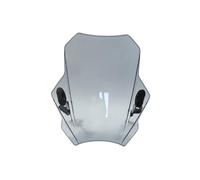LEIFEIS Cupolino per MT-03 per MT-07 per MT-09 MT-10 FZ-10 FZ-09 FZ1N FZ6 Copri Parabrezza Universali Parabrezza Universale per Moto Parabrezza Parabrezza Moto(A Light Grey)