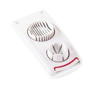 LEIFHEIT AFFETTA UOVO DOPPIO PLASTICA E ACCIAIO INOSSIDABILE cm 24,5x14 h 4