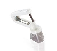 Leifheit 3155 ComfortLine Snocciolatore per Ciliegie, Veloce, Professionale e Precisa, Denocciolatore con Raccoglitore, Bianco, 11 x 3.5 x 18.5 cm