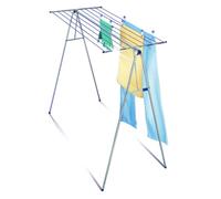 Leifheit 72706 stendino e filo asciugabiancheria Stendibiancheria da pavimento Acciaio inox, Bianco