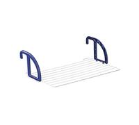 Leifheit 83056 Stendibiancheria da Balcone Classic 70, Acciaio, Bianco, 7 m