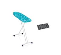 Leifheit Asse da Stiro Air Board L, Thermo-Reflect 130x30 cm | Stiraspalle integrato per camicie e camicette, altezza regolabile fino a 100 cm, poggiaferro, ultraleggero e stabile