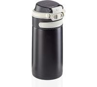 Leifheit Borraccia Flip In Acciaio Nero 350ml 3243-Lei