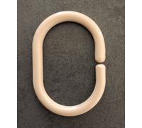 Leifheit C-Minor Anelli Per Tenda Da Doccia 12 Pezzi Bahama Beige Design Ovale