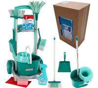 Leifheit - Carrello per la pulizia della scopa, per bambini