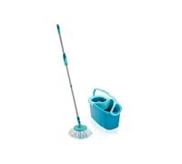 Leifheit Clean Twist Disc Mop Sistema a Mocio e Secchio Serbatoio Singolo Blu - 52101
