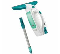 Leifheit Aspirapolvere per finestre, Lavavetri aspirante, Bianco, Verde