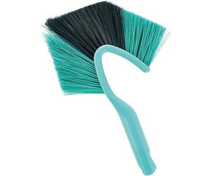Leifheit Dusty 41524, Ragnatore per Soffitto, Muri e Angoli, Togli Ragnatele e Anti Polvere, Scopa Ragnatele con Sistema Easy Click per Aggiunta Manico