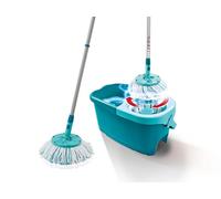 Leifheit Clean Twist Disc Mop Sistema a Mocio e Secchio Serbatoio Singolo Blu - 52101