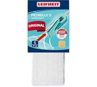 Leifheit Panno Ricambio Picobello M Super Soft 27 cm per Parquet | Microfibra ultra morbida, basso assorbimento d'acqua, ideale per laminato e sughero, lavabile a 40°C, per pavimenti delicati