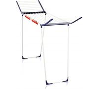 Leifheit Pegasus 180 MAXX Stendibiancheria spostabile, Stendino allungabile con ali pieghevoli, Stendibiancheria estensibile per interni ed esterni