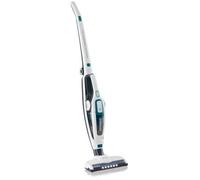 Leifheit PowerVac 2in1 Aspirapolvere a bastone 2 in 1 Batteria Secco Ciclonico Senza sacchetto Nero, Blu, Bianco