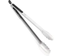 Leifheit ProLine 3078 Pinza da Cucina e BBQ, Acciaio Inossidabile, Argento, 41 cm