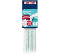 Copertura di ricambio Leifheit Window Washer M, copertura per lavare ricambio tergivetri con alto assorbimento di acqua e sporco, ricambio tergivetri chiusura in velcro per finestre, telaio e angoli