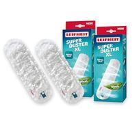 Leifheit Rivestimenti Spolverino SUPERDUSTER XL, Microfibra 360°, Set 2