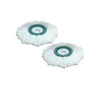 Leifheit Set da 2 ricambi lavapavimenti per Clean Twist Disc Mop Active Mop