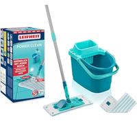 Leifheit Set Lavapavimenti Power Clean, CleanBlade con 2 Panni