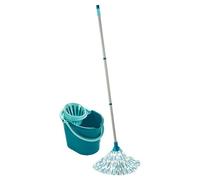 Leifheit Set Classic Mop Pavimenti In Viscosa Con Fibre Assorbenti, 39 X 29 X