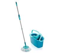 Leifheit Clean Twist Disc Mop Sistema a Mocio e Secchio Serbatoio Singolo Blu - 52101