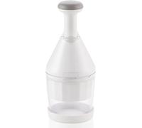 Leifheit Sminuzzatore Comfort&Clean, Chopper per verdure, Tritatutto manuale ultra affilato, Tritaverdure manuale comodo e facile da lavare