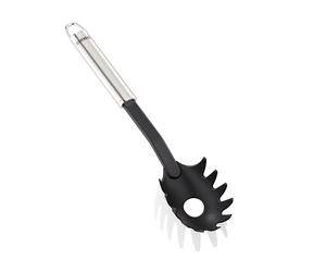 Leifheit Spaghetti Spoon In Plastic and Sterling, Stainless Steel and Black # 24