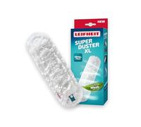 Leifheit spolverino SUPERDUSTER XL Rivestimento, ricambio in microfibra, sostenibile e lavabile, adatto per mantenere il tuo spolverino sempre efficace e rispettoso dell’ambiente