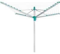 Leifheit Stendibiancheria a Ombrello Linomatic 400, Stendibiancheria da Esterno 40 m e Sistema Easy-Lift, Asciugabiancheria Riavvolgimento Automatico