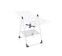 Leifheit 81409 Stendibiancheria Classic 250 Flex, Metallo, Bianco, 61.01 x 5 x 102.01 cm