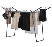 Leifheit Stendibiancheria Pegasus 150 Solid Slim Black 15 m Stendino salvaspazio