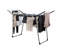 Leifheit Stendibiancheria Pegasus 180 Solid Black, Nero, Norma 18m Black Edition