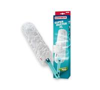Leifheit SUPERDUSTER XL, piumino con tessuto in microfibra, lavabile ed estensibile grazie al sistema Leifheit Click, lava non buttare