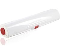 Leifheit 23051 Perfect Cut Porta Rotolo con Taglia Pellicola Cartone Bianco