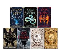 Leigh Bardugo 7 Books Collection Set (Six of Crows, Crooked Kingdom, Shadow and Bone, Siege and Storm, Ruin and Rising, King of Scars & Rule of Wolves)