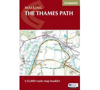 Leigh Hatts The Thames Path Map Booklet (Tascabile)