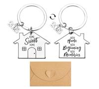 Leikedun 2 portachiavo per casa 2025 Sweet Home, avventure e regali per l'inaugurazione