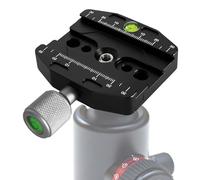 Leikurvo Morsetto a sgancio rapido, 70 mm, piastra a sgancio rapido, universale, morsetto a sgancio rapido, adattatore in metallo, piastra a sgancio rapido, piastra a sgancio rapido QR-70 Quick