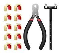 Leikurvo Tiro con l'arco a forma di T, set di righelli quadrati, pinza per punti a camme, accessorio per arco e arco ricurvo