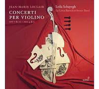 Jean-Marie Leclair – Concerti per violino Opp. 7 & 10 – CD – Integral