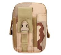 LEILEICAILI La Mini Custodia a Portafoglio Tascabile Portatile for Esterni può Contenere Accendino/Scatola portasigarette, Carta, Denaro, Custodia for Contenitore ID, Cellulare(K)