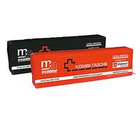 Leina di opere 15030 Mini-Kombi Tasche M2 con Velcro, Nero/Bianco/Rosso