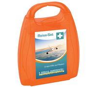 Leina Werke LEINAWERKE 51009 - Scatola di Primo Soccorso da Viaggio, Arancione, Multicolore, 1 Pezzo