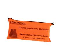 LEINA-WERKE unisex Warnwesten orange EinheitsgroBe NUOVO