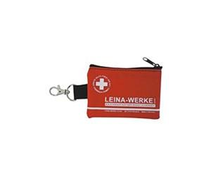 LEINAWERKE 43156 - Supporto per la respirazione nel portachiavi, colore: Rosso/Bianco